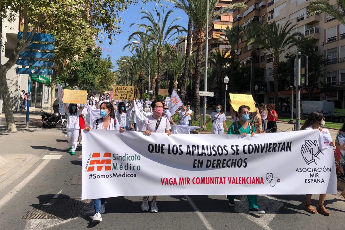  2.640 residentes de la Comunidad Valenciana se encuentran en una protesta indefinida desde el pasado 21 de julio.